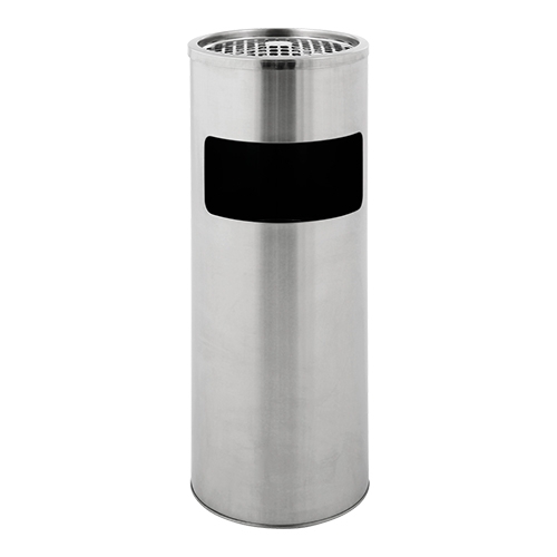 Cendrier + poubelle 10 L - inox